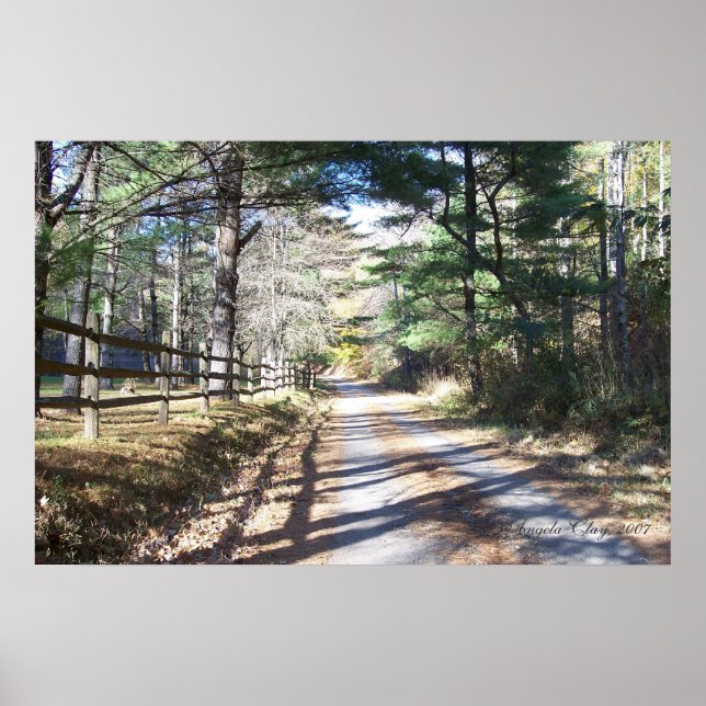 Póster Ir al lienzo residencial (Frente)