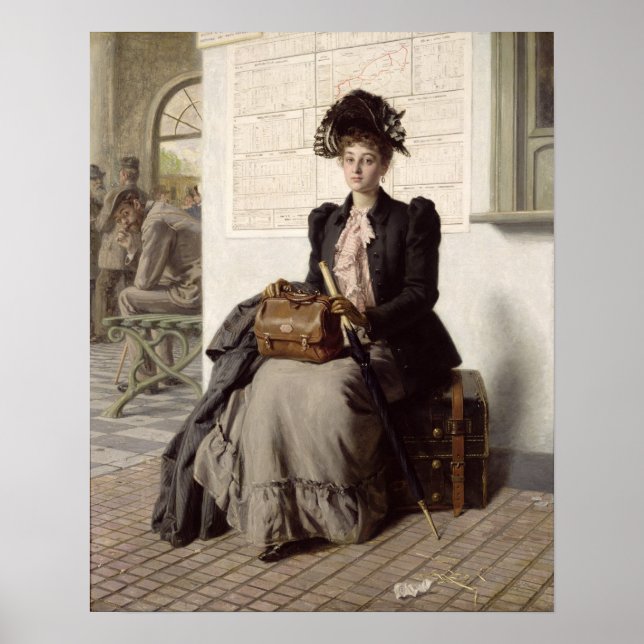 Póster Ir al mundo (Frente)