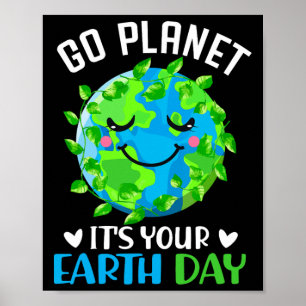 Póster Ir al planeta es tu día de la Tierra 5