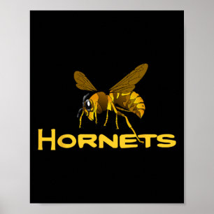 Póster Ir Hornets Footbyll Bysebyll Bysketbyll Cheer Danc