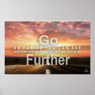 Póster Ir más Poster