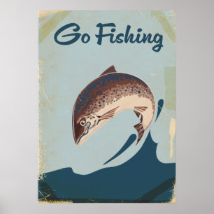 Póster Ir Pesca