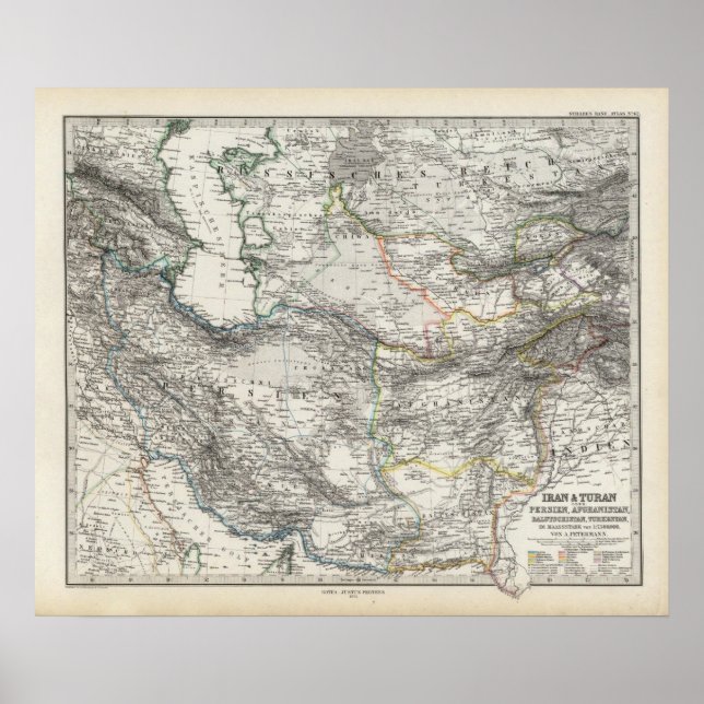 Póster Irán Afganistán Pakistán (Frente)