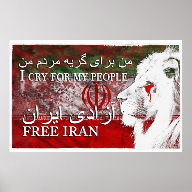 PÓSTER IRÁN LIBRE (Frente)