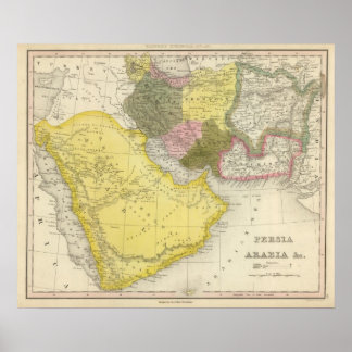 Póster Irán y Arabia Saudita