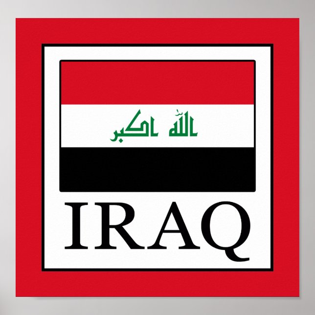 Póster Iraq (Frente)