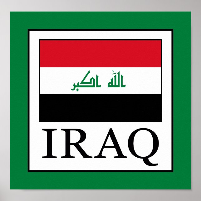 Póster Iraq (Frente)