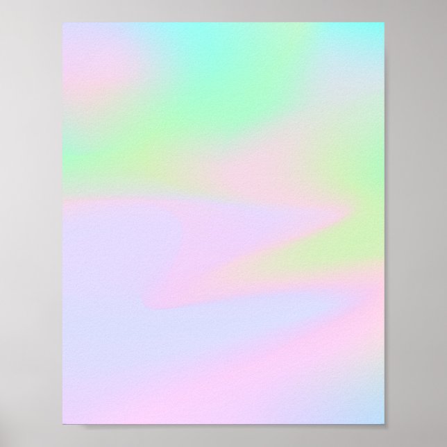 Póster Iridescent Holographic (Frente)