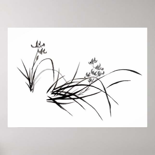 Póster Iris Chino en Primavera (Frente)