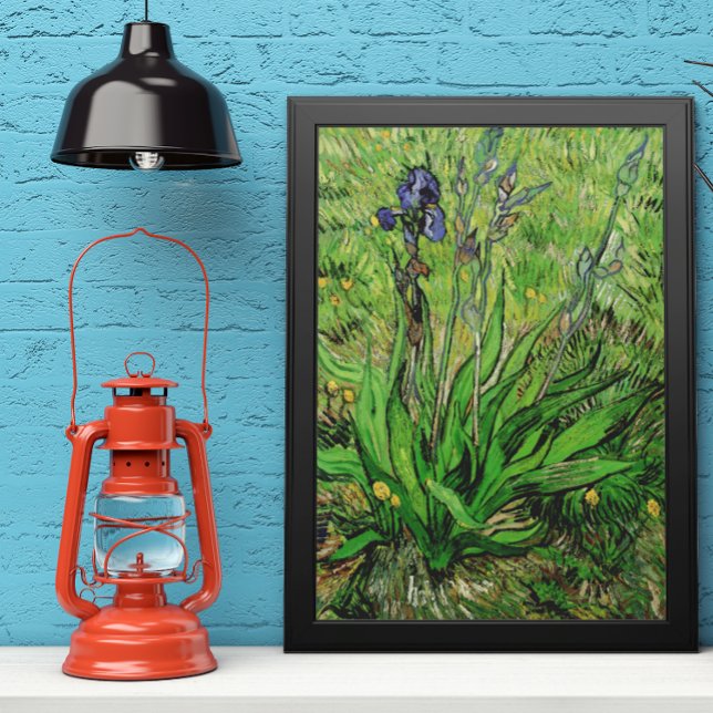 Póster Iris de Vincent van Gogh, Bella Artes del Jardín V (Subido por el creador)