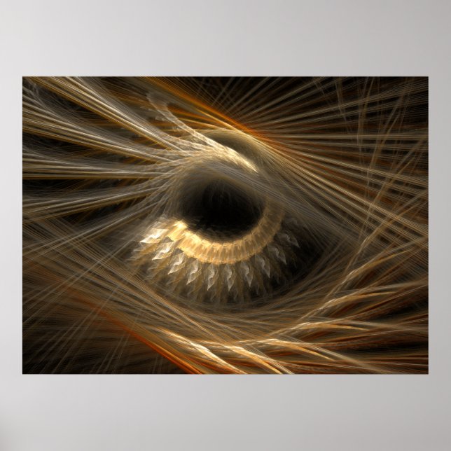 Póster 'Iris dorado' (Frente)