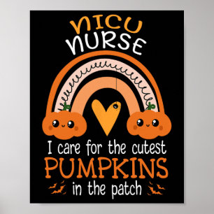 Póster Iris Nicu Enfermera Calabazas Cutest En El Parche