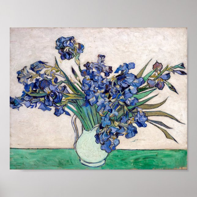 Póster Iris | Vincent van Gogh | (Frente)