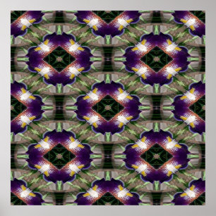 Póster Iris Wreath......