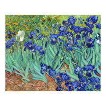 Irises de Vincent van gogh