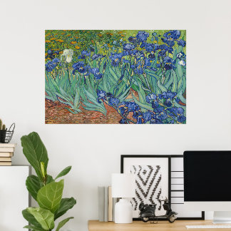 Póster Irises de Vincent van Gogh