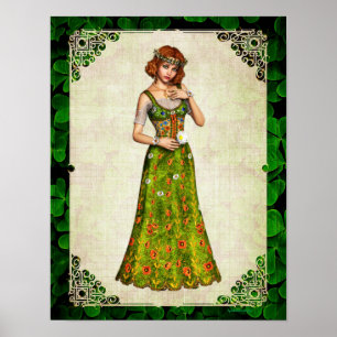 Póster irish Daisy Chica