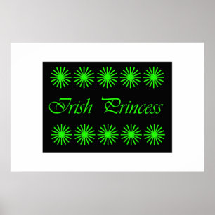 Póster irish princess poster