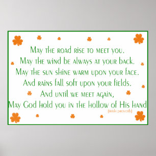 Póster Irish Proverb 2 Print