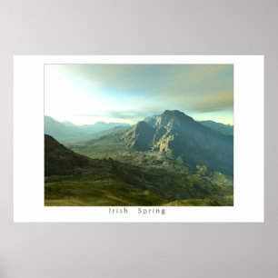 Póster Irish spring