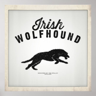 Póster Irish Wolfhound