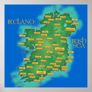 Póster Irlanda