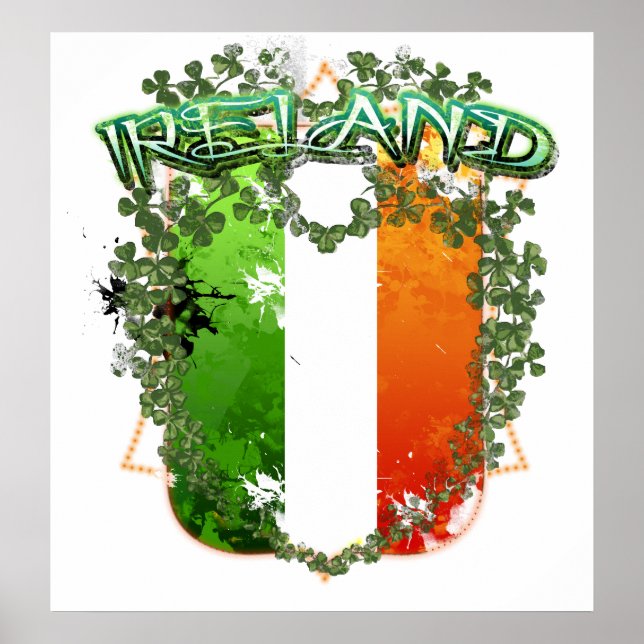 Póster Irlanda (Frente)