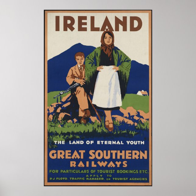 Póster Irlanda (Frente)