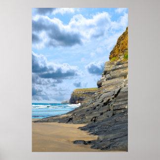 Póster irlanda atlántica salvaje