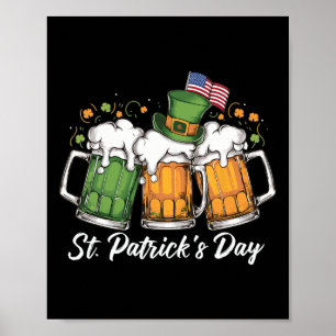 Póster Irlanda de la Cerveza Irlanda St Patricks Day Bebe