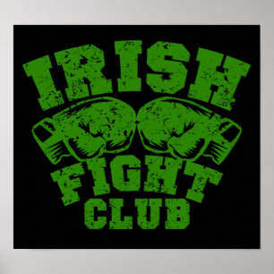Poster irlandés de arte gráfico de 24,95 $