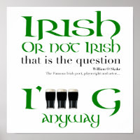 Irlandés o no Irlandés Original St Patrick's Day S