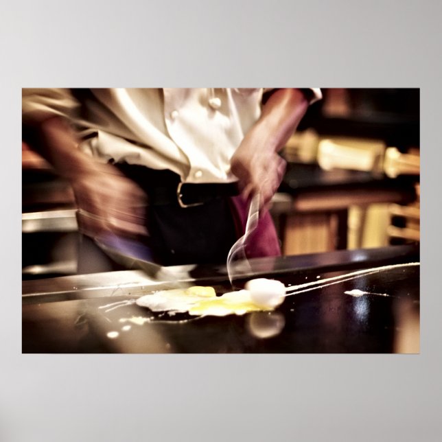 Póster Iron Chef (Frente)