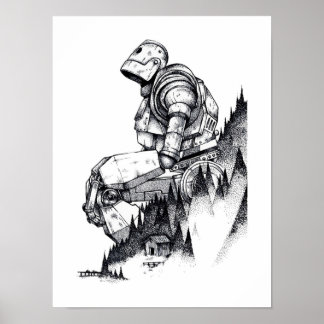 Póster Iron gigante