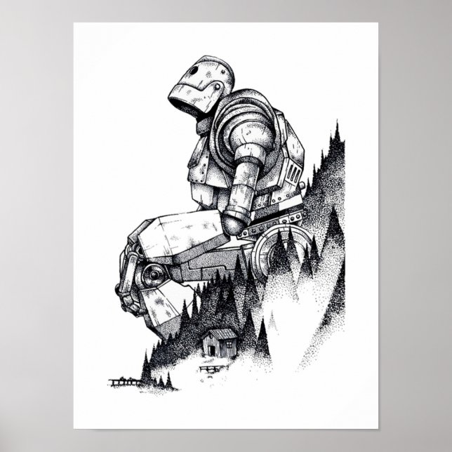 Póster Iron gigante (Frente)
