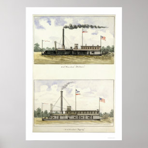 Póster Ironclad St. Clair 1864