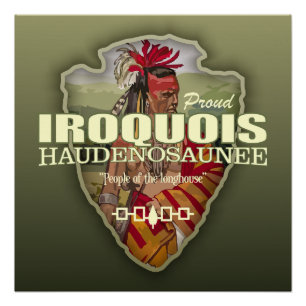 Póster Iroquois (punta de flecha)