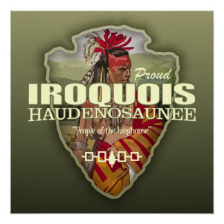 Póster Iroquois (punta de flecha)
