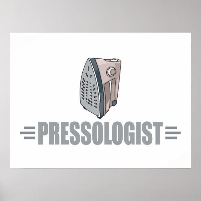 Póster Irroning divertido (Frente)