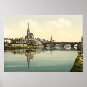 Póster Irvine, Ayrshire, Escocia