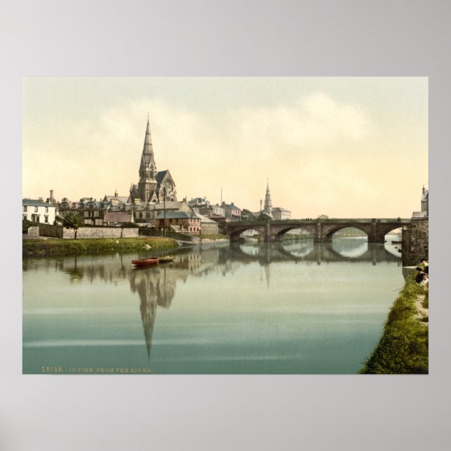 Póster Irvine, Ayrshire, Escocia (Frente)