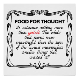 Póster Is Existence Gestalt?
