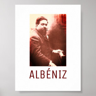Póster Isaac Albéniz