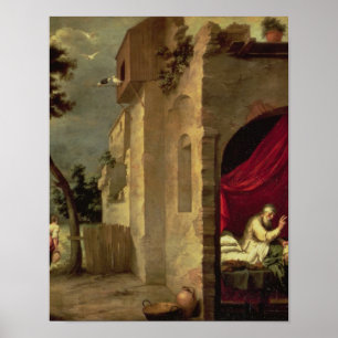 Póster Isaac Blessing Jacob