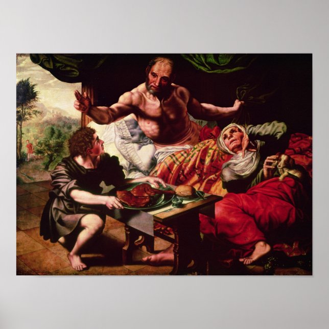 Póster Isaac Blessing Jacob (Frente)