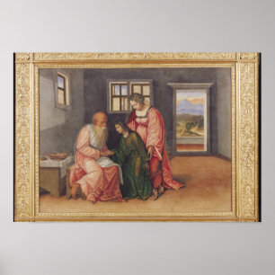 Póster Isaac Blessing Jacob, c.1520