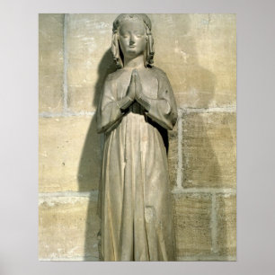 Póster Isabel de Francia (1292-1358) c.1304 (piedra)