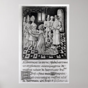 Póster Isabel de Francia, reina de Inglaterra