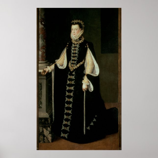 Póster Isabel de Valois, reina de España (Frente)