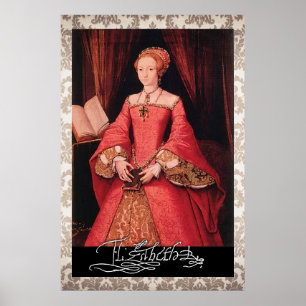Póster Isabel I como Princesa